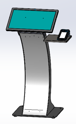 easy pc stand für Cherry Kartenterminal eHealth