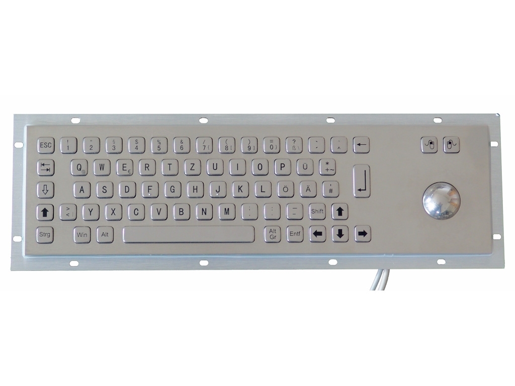 Einbau-Tastatur-66OS+Trackball (Einbau v. u.)