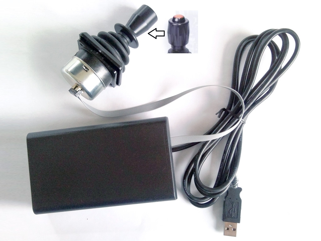 Joystick JC2000 3-achsig mit Taste Controller USB