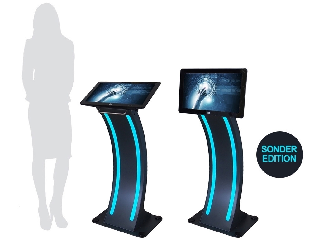 Kioskterminal easy pc stand 21.5" Touchmonitor LED