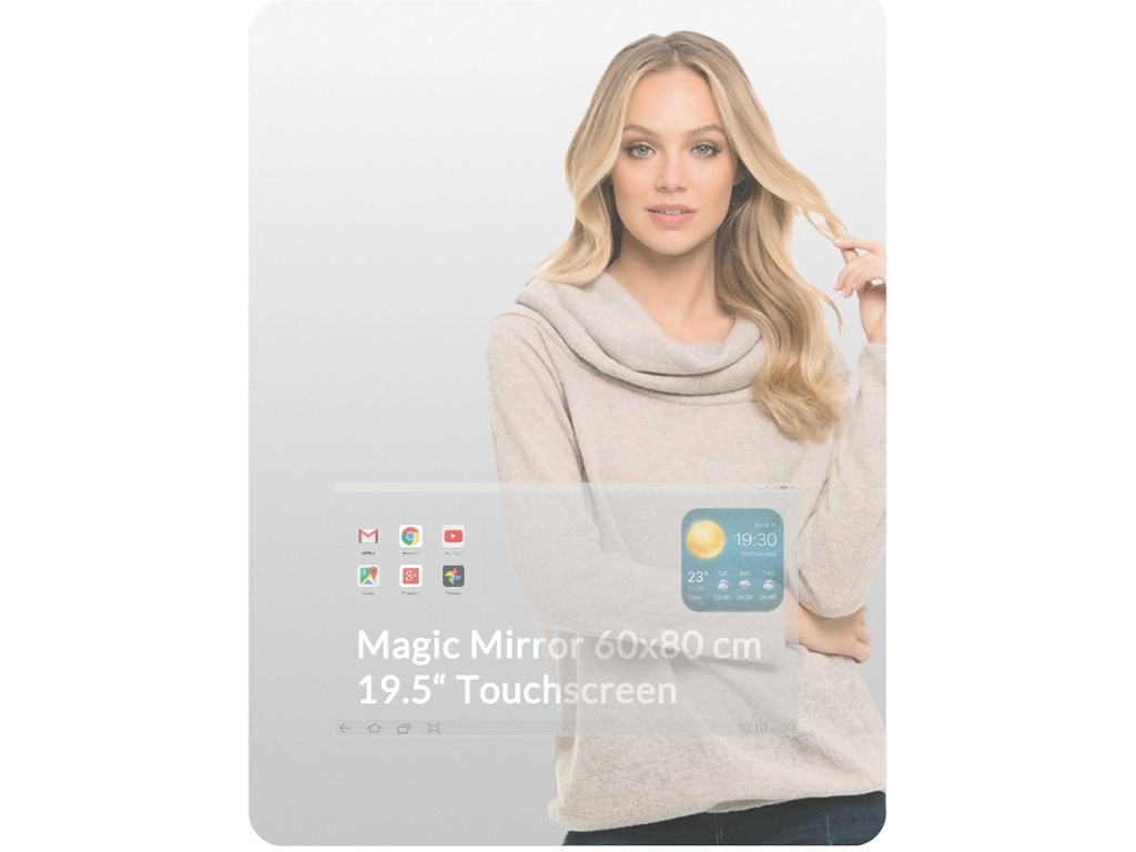 Magic Mirror 60x80cm 20" Touchscreen Android