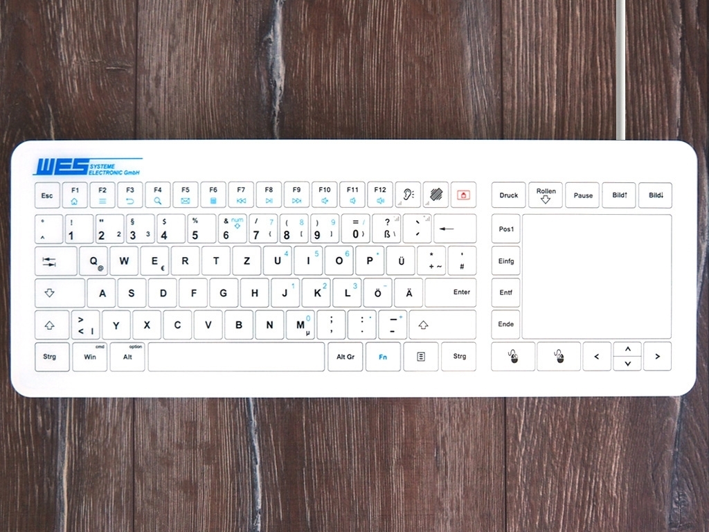 Medizinische IP67 Glastastatur Touchpad WH-TPU