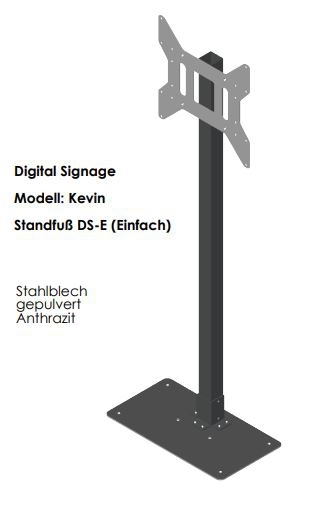 Monitor Standfuß Digital Signage DS-E 32" bis 65"