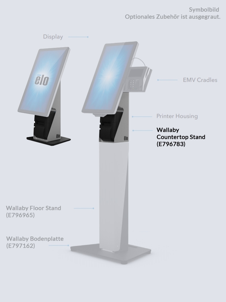 Monitorständer Wallaby Countertop E421137