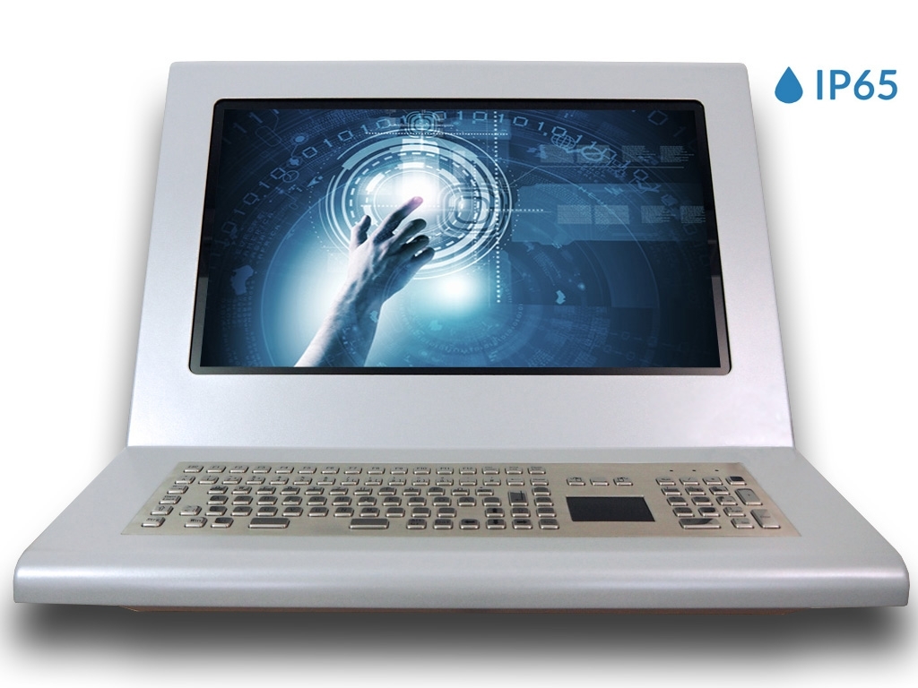 WALT IP65 Wandterminal 21.5“ Touchmonitor Tastatur