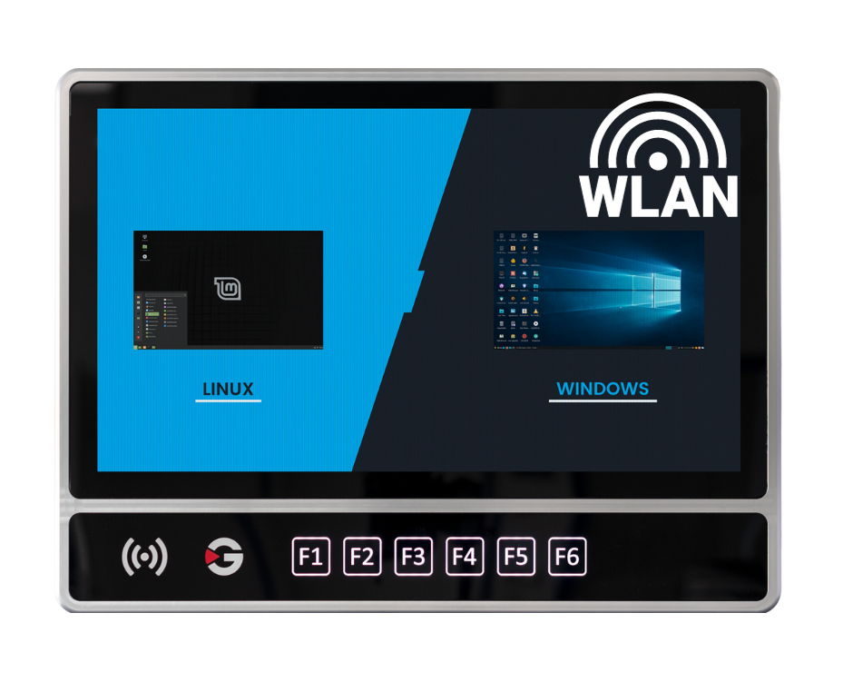 54,6cm/21.5‘‘ Touch-Panel-PC Cel WLAN