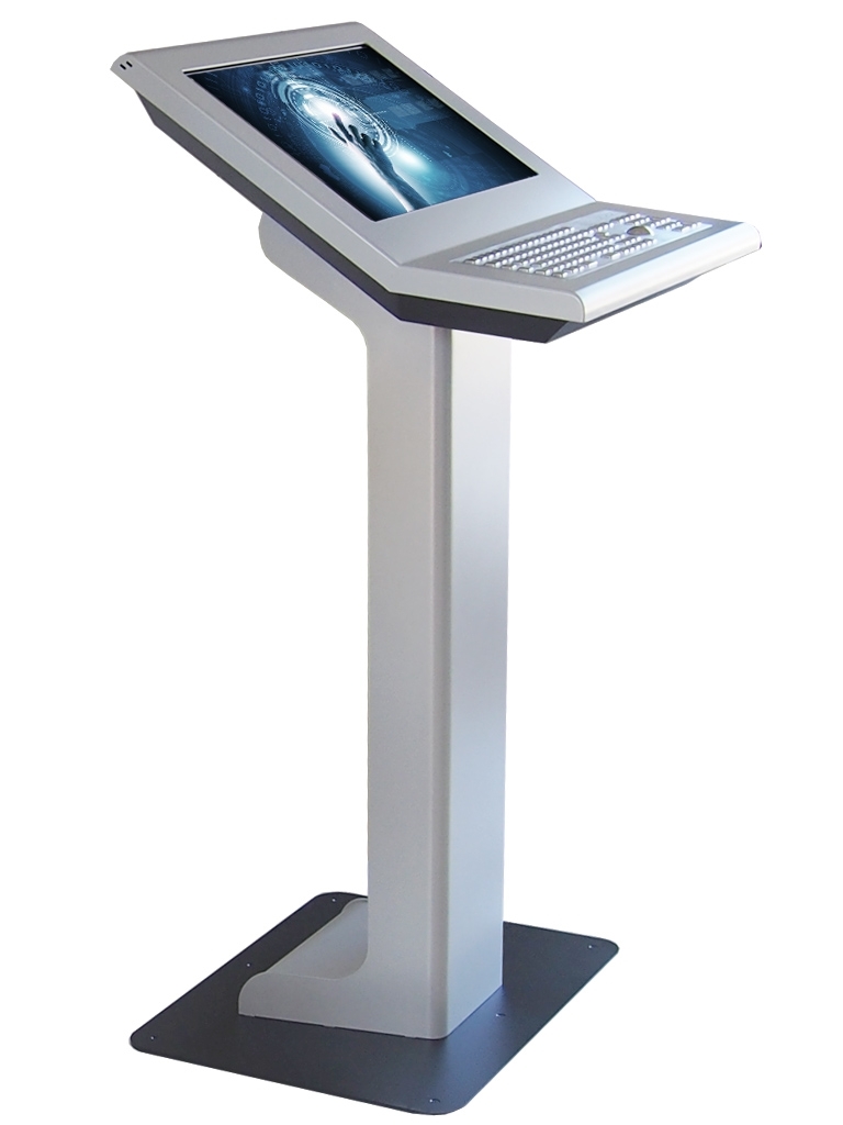 Infoterminal light pc stand 22" Touchmonitor M22-T