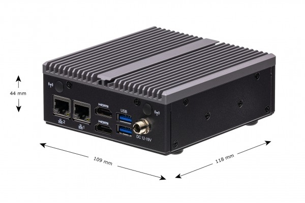 Mini-PC Intel®Celeron J4125 8GB RAM 256GB M.2 SSD