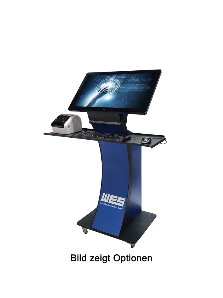 Standfuß easy pc stand akku 24'' PCAP +Ablageboard