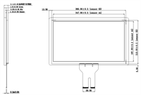 15,6" / 39,5 cm PCAP Touchscreen Sensor, clear