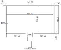 24" Touchfolie, PCAP MultiTouch inkl. Controller