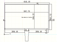 27" PCAP Touchfolie, Controller, Kabel, Outdoor