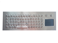 Beleuchtete Einbau-Tastatur-70BLTPAD Outdoor V4A