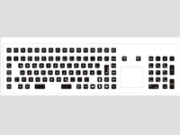 Einbau Edelstahl Tastatur 102TPAD Touchpad Voll