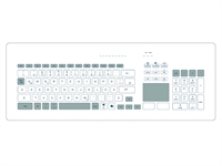 Einbau Glastastatur Numblock Touchpad EINBAU-DEU