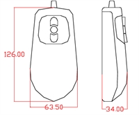 IP68 Maus mit 5 Tasten Desinfizierbar