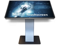 Kioskterminal easy pc stand 50" Touchmonitor IR 4K