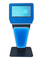 LETO SB Terminal V2 in blau 24" Touchmonitor LED