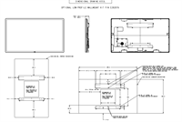 Monitor Wandhalterung für 6553L