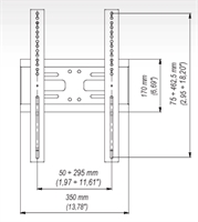 Monitor-Wandhalterung PIVOT 26-40'' STARR - VESA